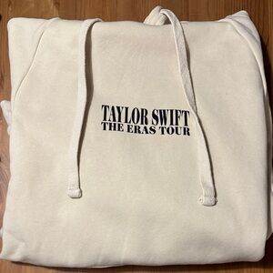 Taylor Swift The Eras Tour Cream Hoodie